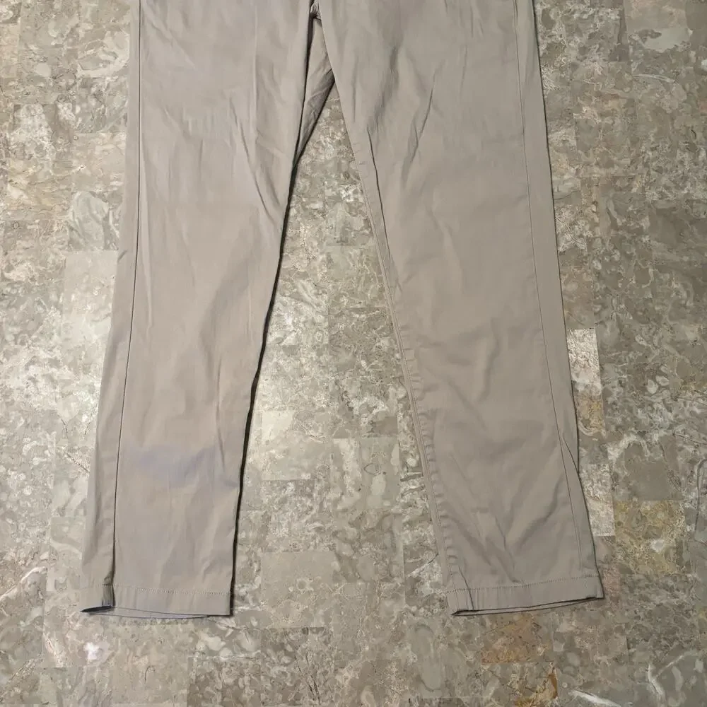 Birddogs Pants Mens 32x30 (Fits 32x28) Tan Lined Stretch Performance Chino Golf - Picture 4 of 14